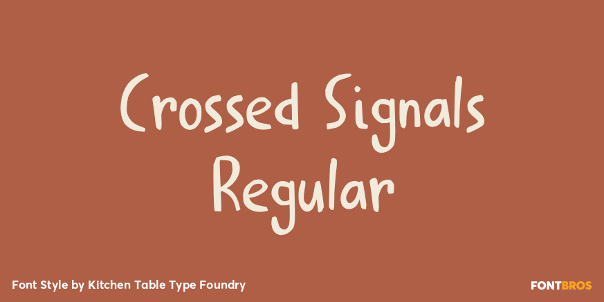 Crossed Signals Regular Poster