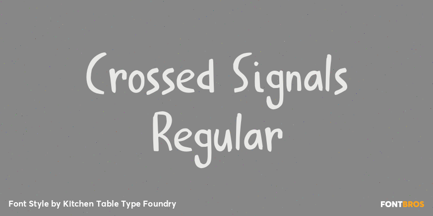 Crossed Signals Regular Poster