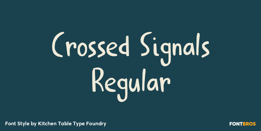 Crossed Signals Regular Poster