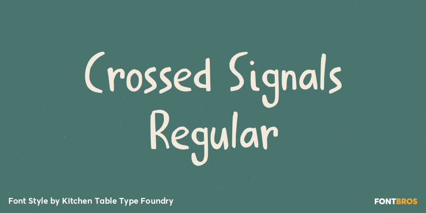 Crossed Signals Regular Poster