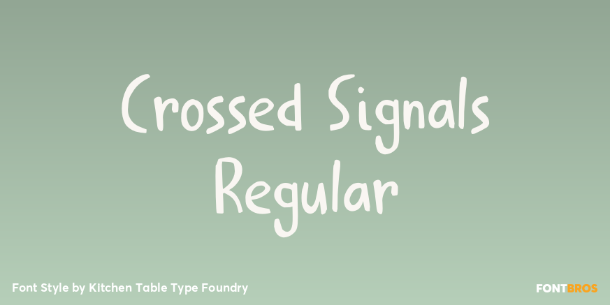 Crossed Signals Regular Poster