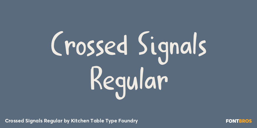 Crossed Signals Regular Poster