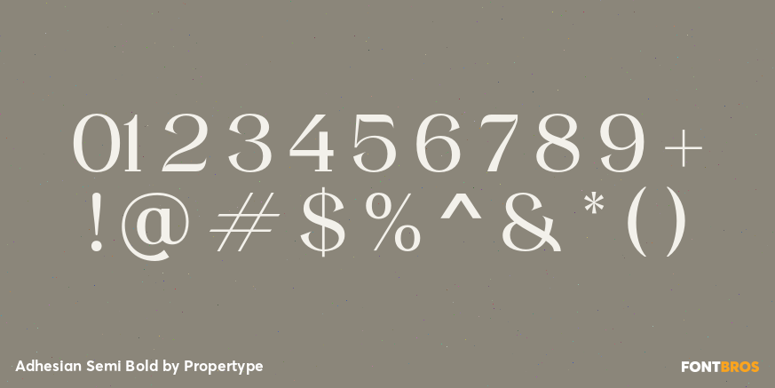 Adhesian Semi Bold Font Poster #4