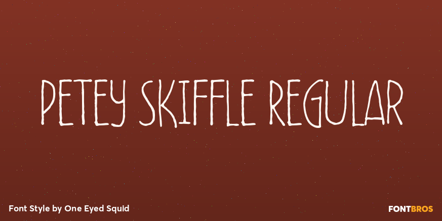 Petey Skiffle Regular Poster