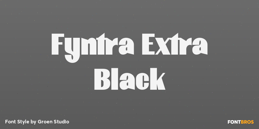 Fyntra Extra Black Poster