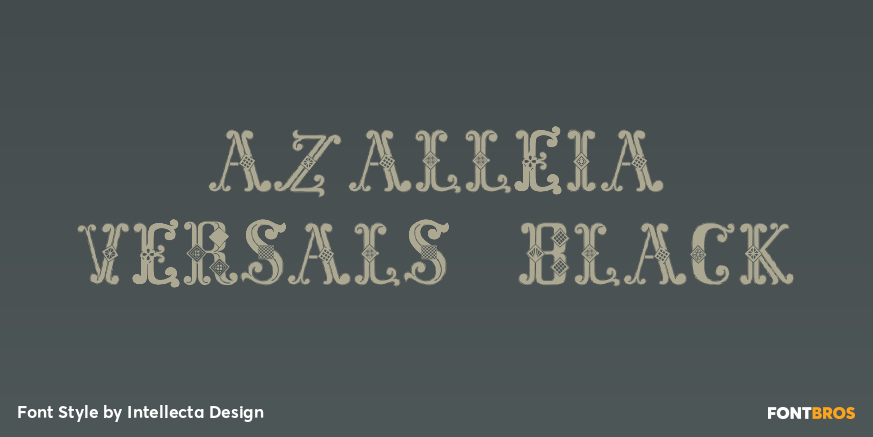 Azalleia Versals Black Poster