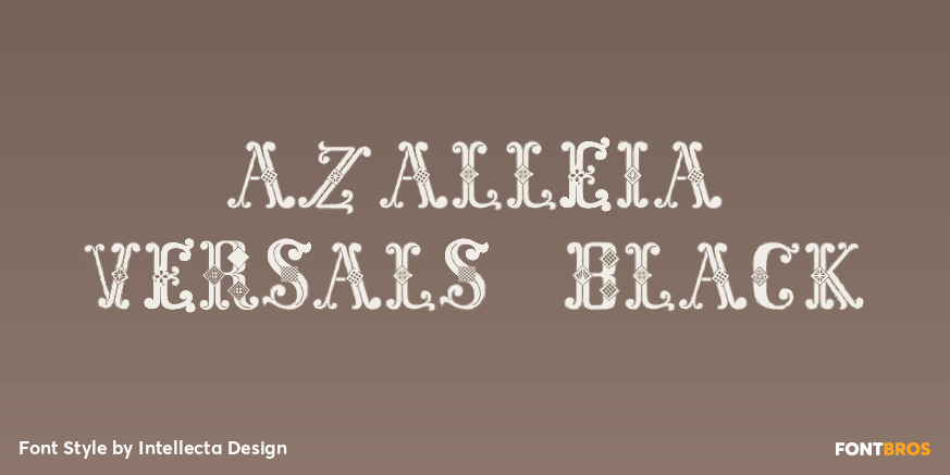 Azalleia Versals Black Poster