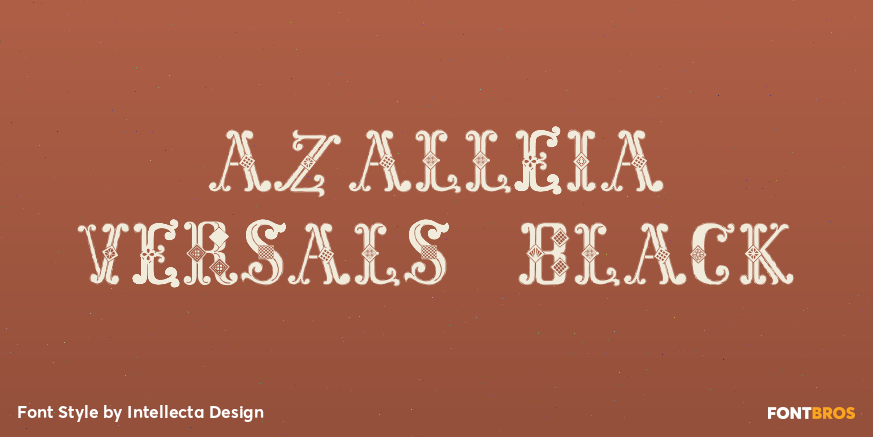 Azalleia Versals Black Poster