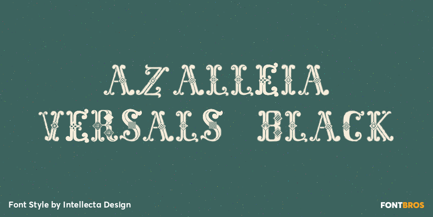Azalleia Versals Black Poster