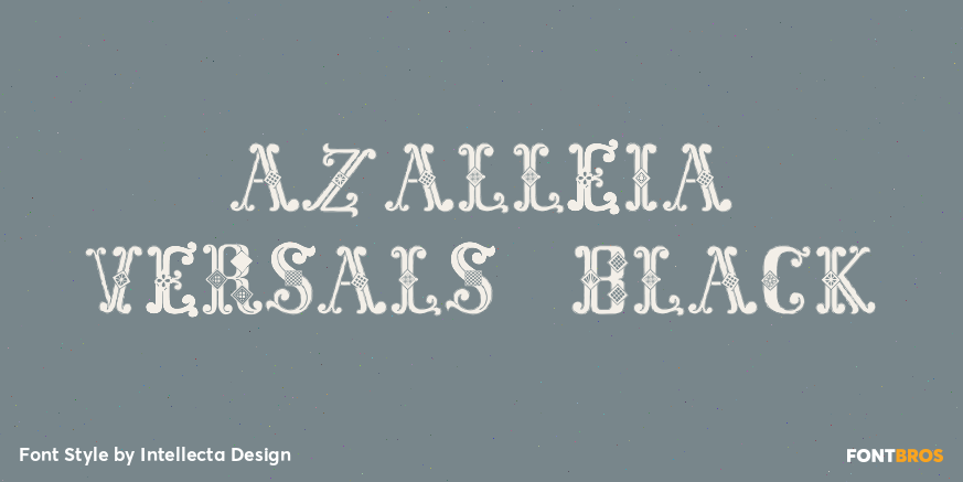Azalleia Versals Black Poster