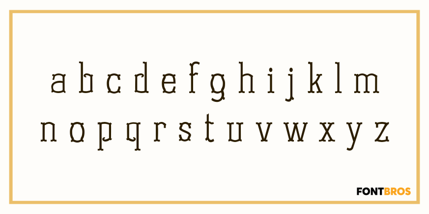 Trickster Font Poster #3