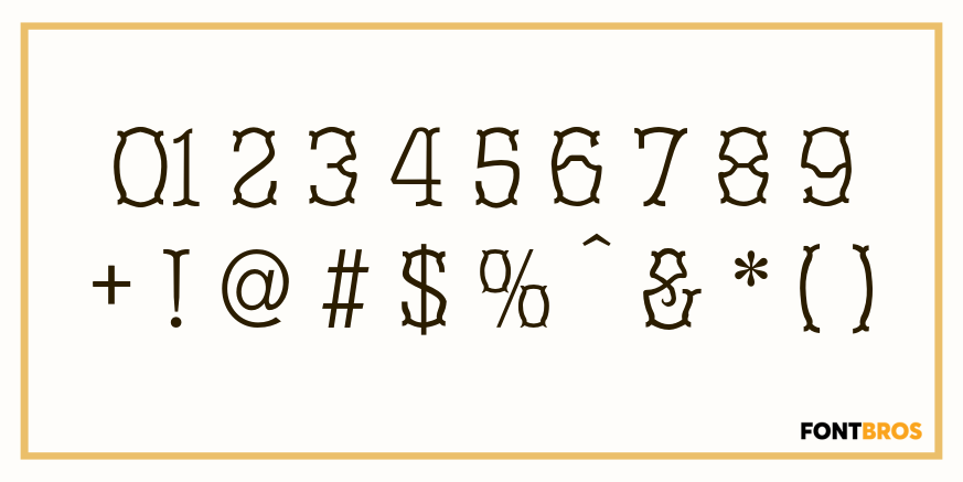 Trickster Font Poster #4