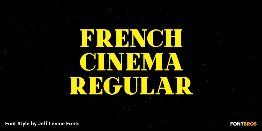 French Cinema Regular Poster