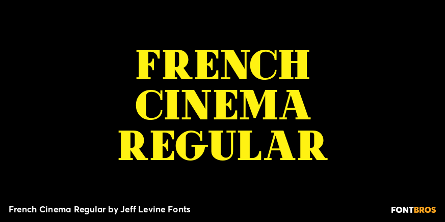 French Cinema Regular Poster