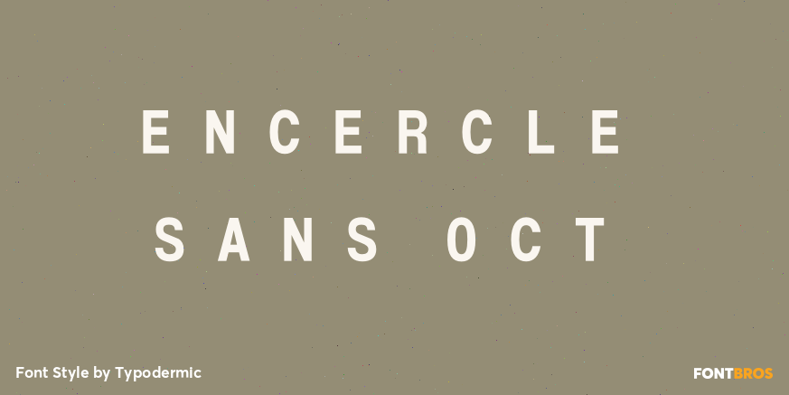Encercle Sans OCT Poster