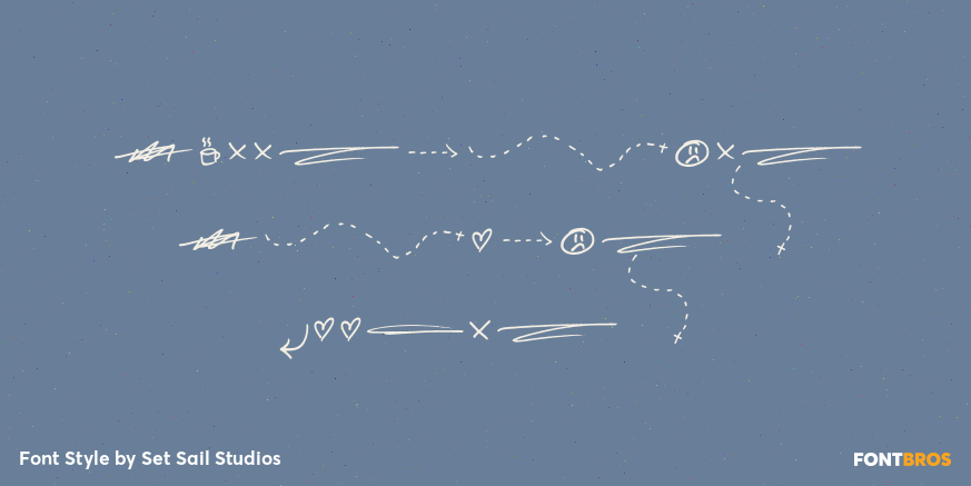 Summertime Stories Doodles Poster