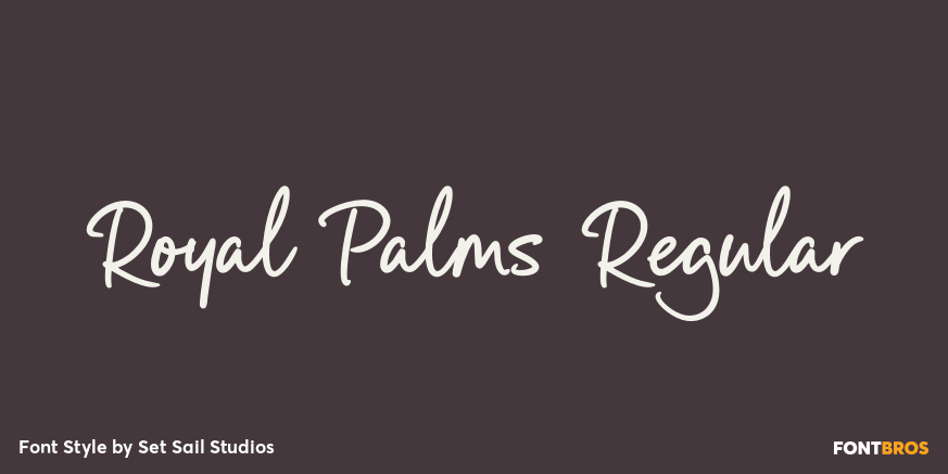 Royal Palms Regular Poster