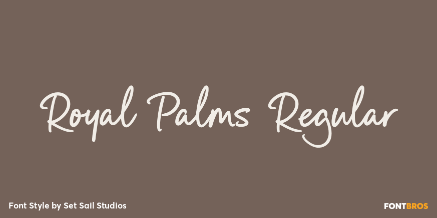Royal Palms Regular Poster