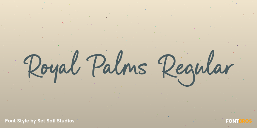 Royal Palms Regular Poster