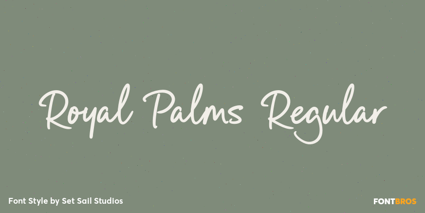 Royal Palms Regular Poster