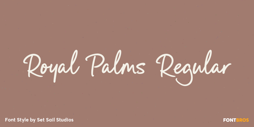 Royal Palms Regular Poster