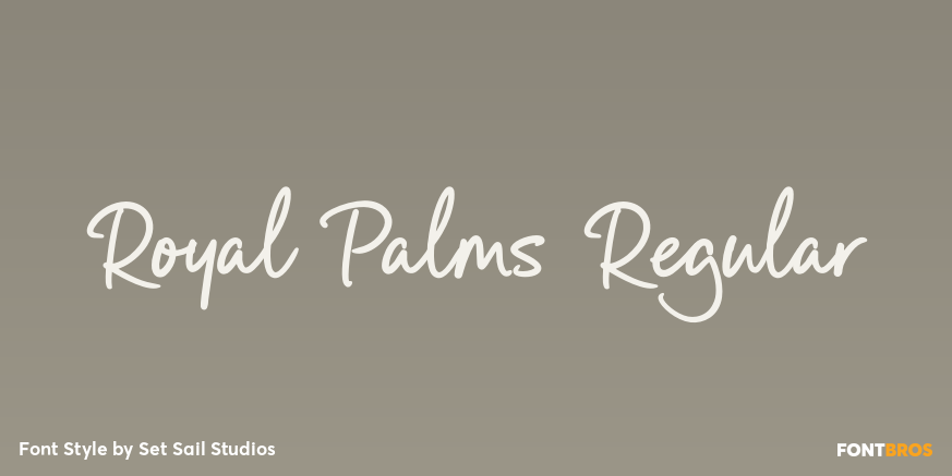 Royal Palms Regular Poster