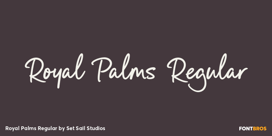 Royal Palms Regular Poster