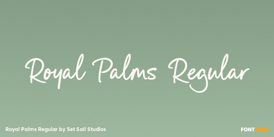 Royal Palms Regular Poster