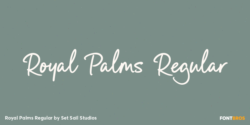 Royal Palms Regular Poster