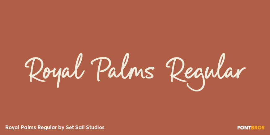 Royal Palms Regular Poster