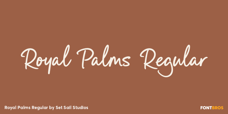 Royal Palms Regular Poster