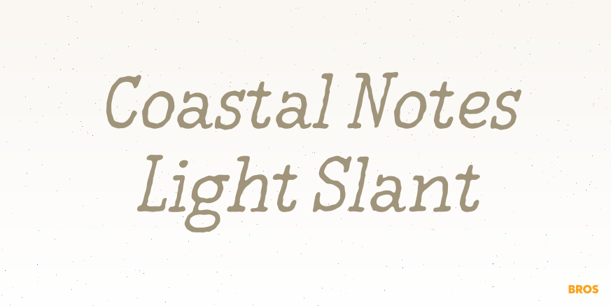 Coastal Notes Light Slant Poster