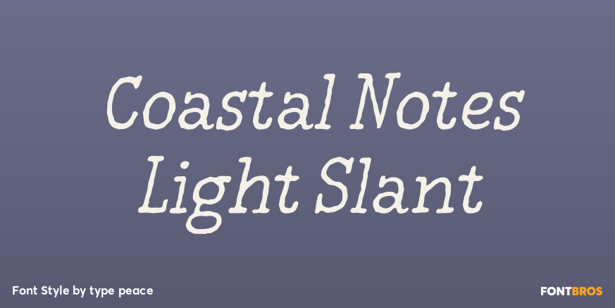 Coastal Notes Light Slant Poster