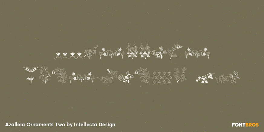 Azalleia Ornaments Two Poster