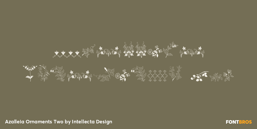 Azalleia Ornaments Two Poster