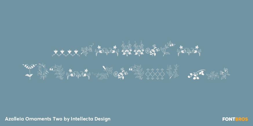 Azalleia Ornaments Two Poster