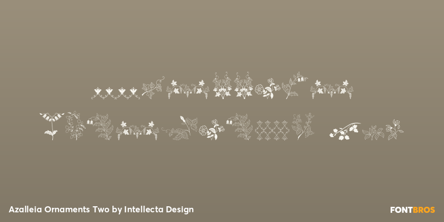 Azalleia Ornaments Two Poster