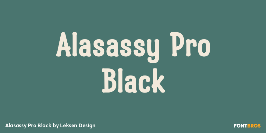 Alasassy Pro Black Poster