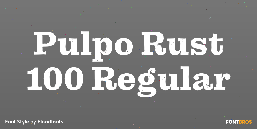 Pulpo Rust 100 Regular Poster