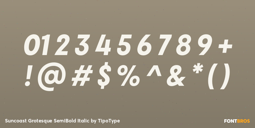 Suncoast Grotesque SemiBold Italic Font Poster #4