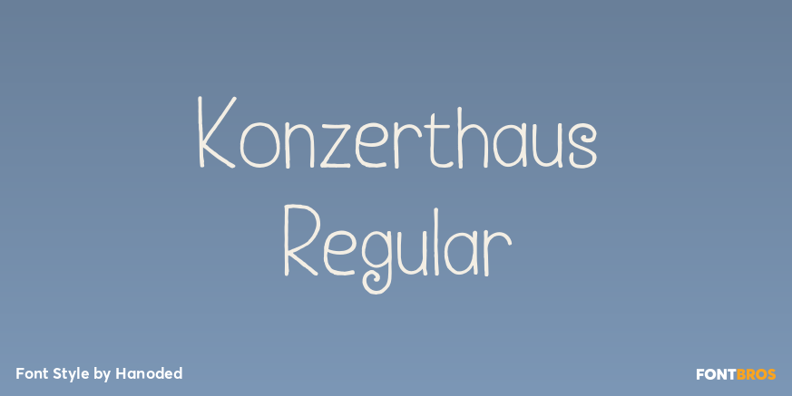 Konzerthaus Regular Poster