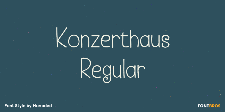 Konzerthaus Regular Poster