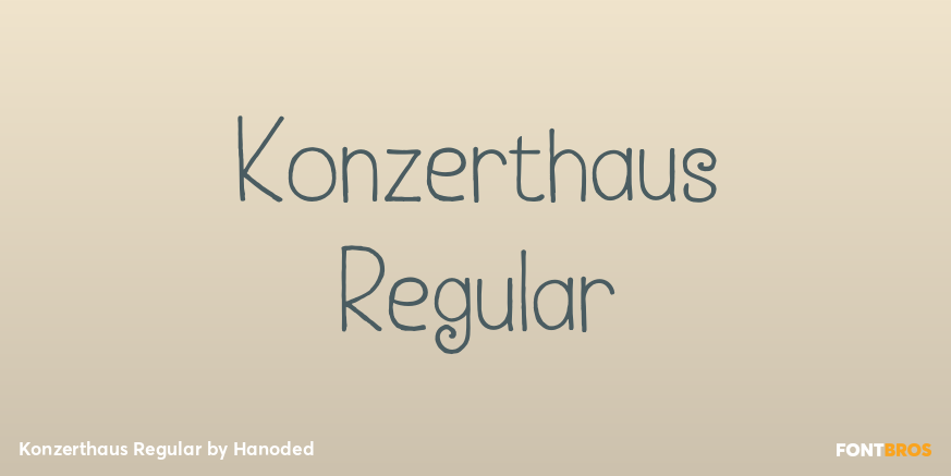 Konzerthaus Regular Poster