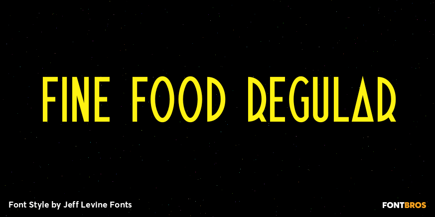 Fine Food Regular Poster