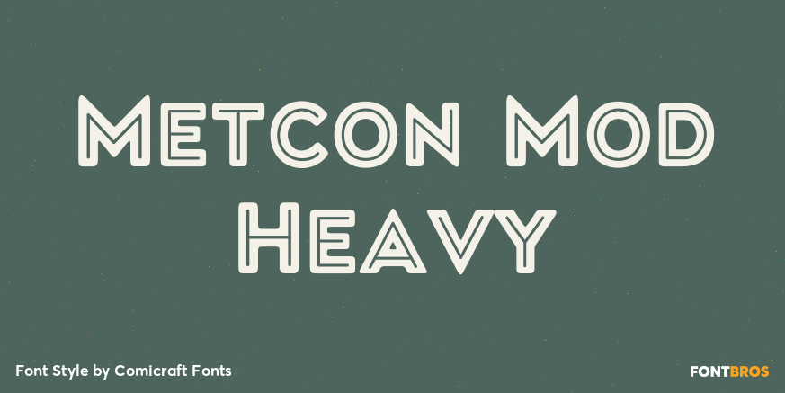 Metcon Mod Heavy Poster