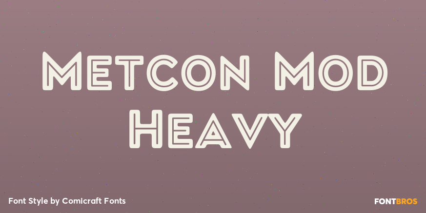 Metcon Mod Heavy Poster