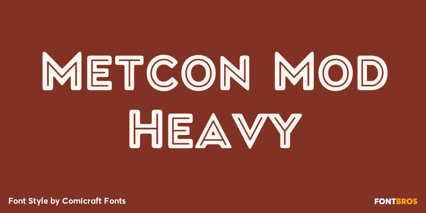 Metcon Mod Heavy Poster