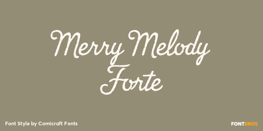 Merry Melody Forte Poster