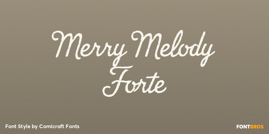 Merry Melody Forte Poster