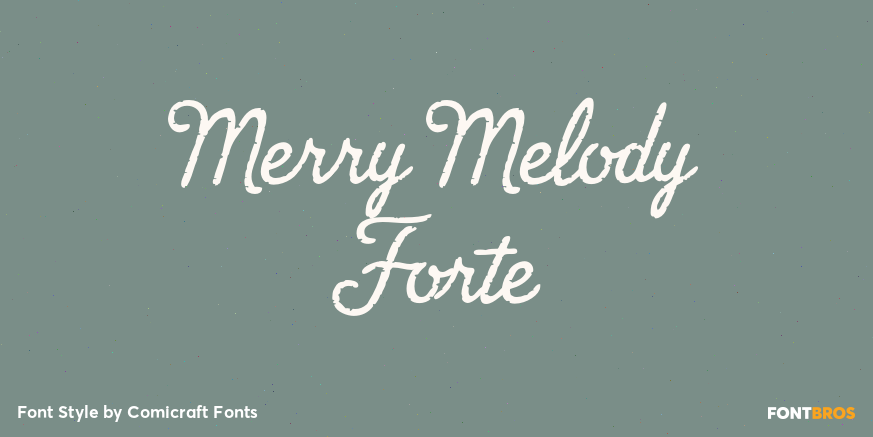 Merry Melody Forte Poster
